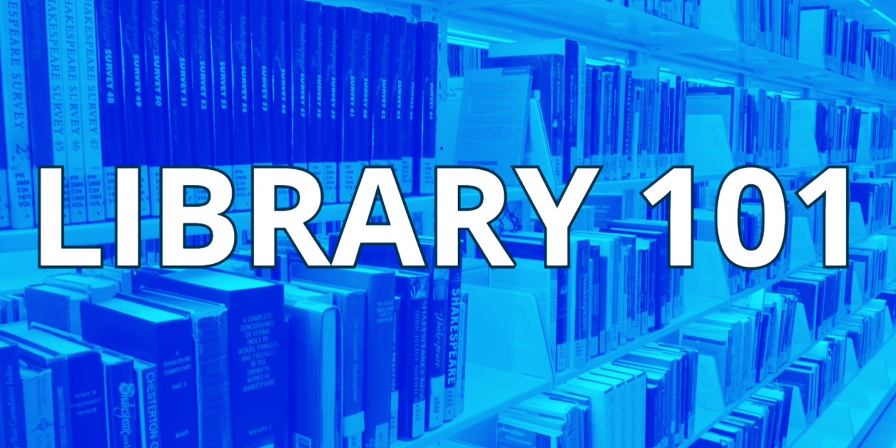 Library 101 Library 101 Virtual Workshop / Events at Mount Royal