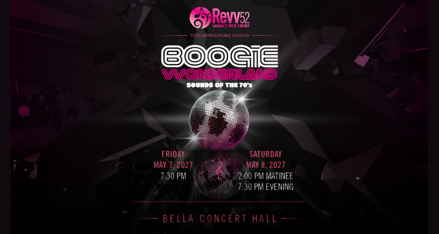 Revv52 Presents Boogie Wonderland — official event artwork
