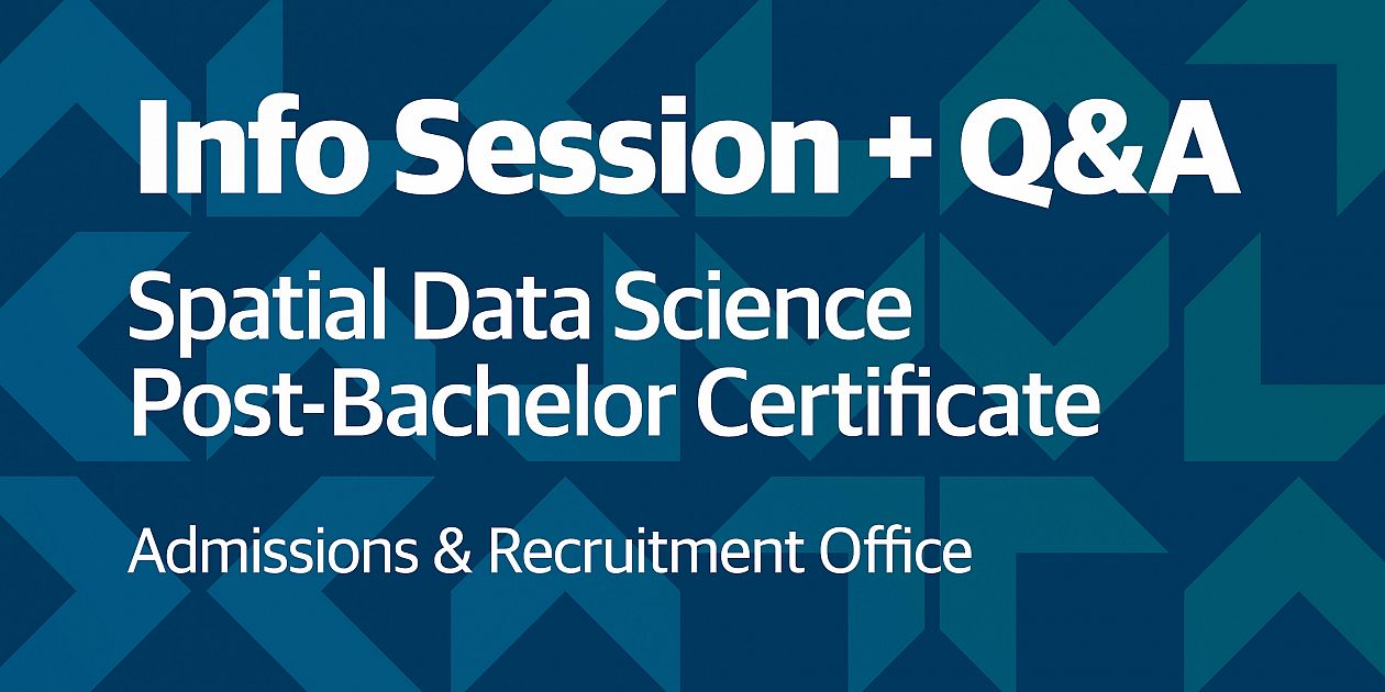 Spatial Data Science Post-Bachelor Certificate - Virtual Information ...